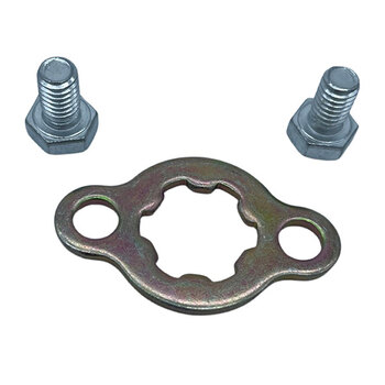 MOGO PARTS COLLIERS DE GUIDON (SET AVEC BOULONS), S'ADAPTENT AUX BARRES STANDARD 7/8 (12 0404)