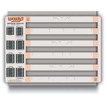 WOODY'S MODÈLE À DEUX PLIS POUR TAPIS SILENCIEUX À PAS DE 2,25 (TEMPÉRATURE DE 252 T)