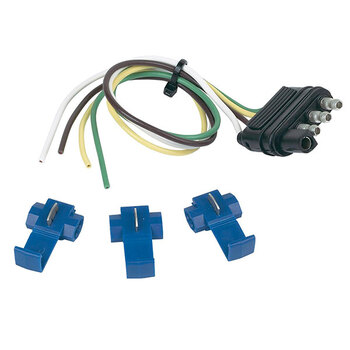 HOPKINS 12 VOLT SOCKET WITH LIGHT WIRE & FUSE (55125)