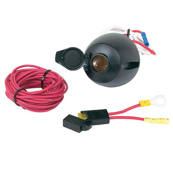 PRISE D'ALIMENTATION HOPKINS 12 VOLTS AVEC LAMPE (55120)