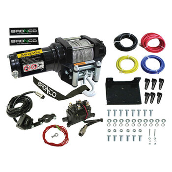 BRONCO GENERATION 2 4500LBS WINCH & REMOTE (AC 12108 1)