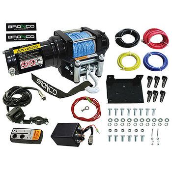 BRONCO GENERATION 2 4500LBS WINCH & REMOTE (AC 12108 1)