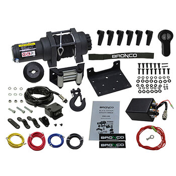 BRONCO GENERATION 2 4500LBS WINCH & REMOTE (AC 12108 1)