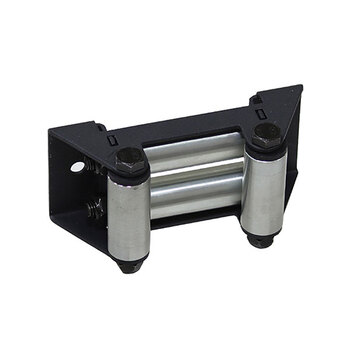 Warn Roller Fairlead Noir, Treuil Argenté 4000 5500 lbs