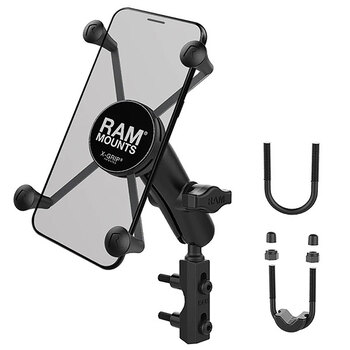 RAM MOUNTS X GRIP PHONE MOUNT & BASE DE GUIDON (RAM B 149Z UN10U)