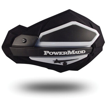 COUVERCLES D'ÉVENT DE GARDE-MAINS POWERMADD STAR SERIES Argent