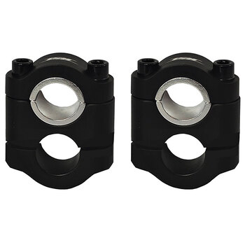 RSI Pivoting Handlebar Risers Black 1.25″