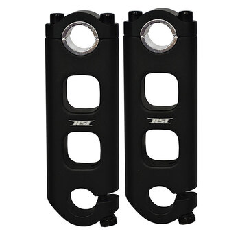 RSI Pivoting Handlebar Risers Black 6″ N/A