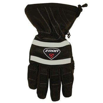 GANTS POLAIRES EN CUIR ZOAN Moyen Noir Homme