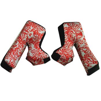 ZOAN MX 1 CROSSBONES COUSSINS DE JOUES XS Rouge