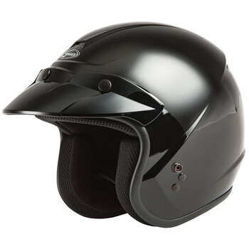 GMAX OF 2 CASQUE OUVERT Petit Noir