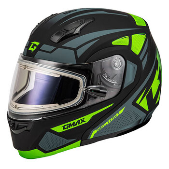 CASQUE MODULAIRE GMAX MD04 SECTOR Électrique Petit Argent