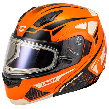 CASQUE MODULAIRE SECTOR GMAX MD04 Double Medium Argent