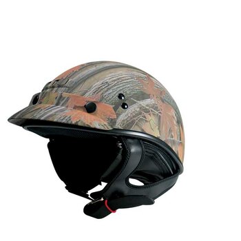 GMAX GM35 FULLY DRESSED HALF HELMET XS Black