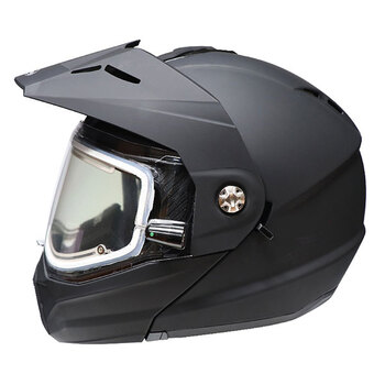 GMAX MD74 SOLID MODULAR FULL FACE HELMET Double Small Black