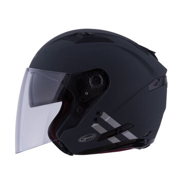 GMAX OF77 DOWNEY CASQUE OUVERT Grand Noir/Rose