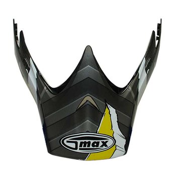 GMAX GM37 SHATTERED VISOR Jaune