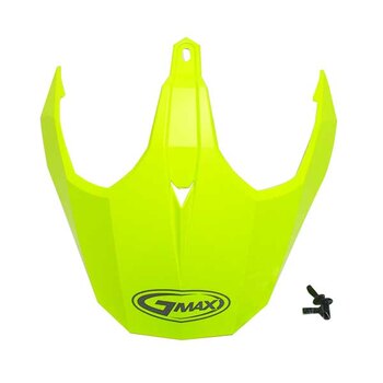 GMAX GM11 SCUD DUAL SPORT VISIÈRE DE CASQUE Mat Haute Visibilité/Noir