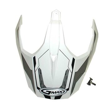 VISIÈRE DE CASQUE GMAX GM11 Blanc