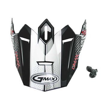 GMAX GM76 BIO VISOR Le noir/White