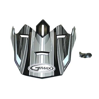 GMAX GM76 BIO VISOR Le noir/White