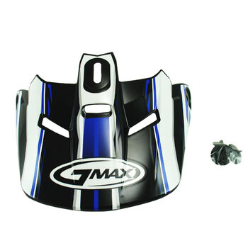 GMAX GM46.2Y TRAXION VISOR Jeunesse Bleu