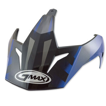 GMAX GM11 TRAPPER VISOR KIT Noir Mat/Blanc/Rouge