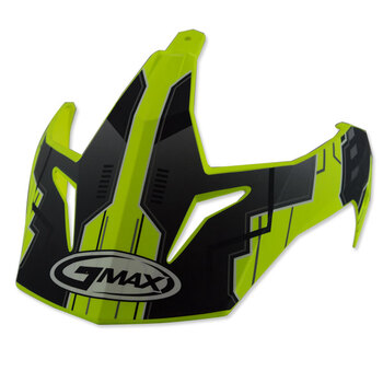 GMAX GM11 TRAPPER VISOR KIT Haute Visibilité Jaune