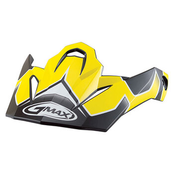 GMAX GM86 STEP VISOR Jaune haute visibilité