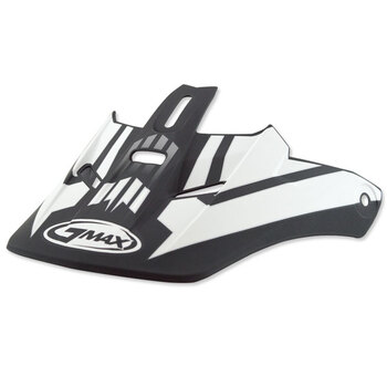 GMAX GM46 VISOR XS S Noir mat/White