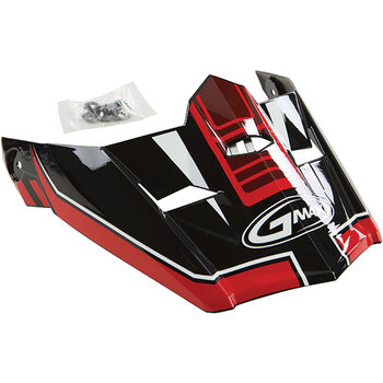 GMAX MX46 DOM VISOR KIT XS Small Red