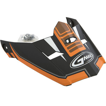 GMAX MX46 UNCLE VISOR Medium 2XL Orange