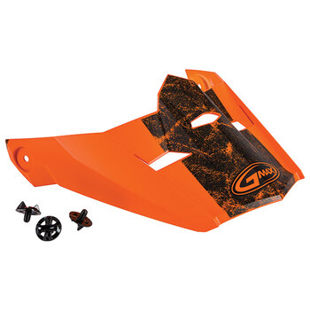 GMAX MX46 DOM VISOR KIT XS Small Orange/Black