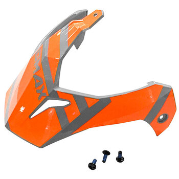 KIT DE VISIÈRE TRAPPER GMAX GM11 Orange/Sarcelle