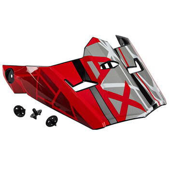 GMAX MX46 Y CASQUE MX JEUNESSE SHARK VISOR Jeunesse Rouge