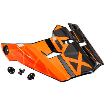 GMAX MX46 MX VISIÈRE DE CASQUE XS Medium Orange