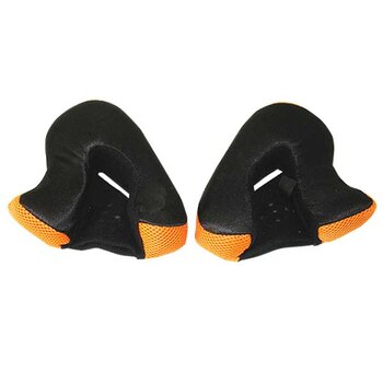 GMAX GM37 ORANGE CHEEK PADS Medium