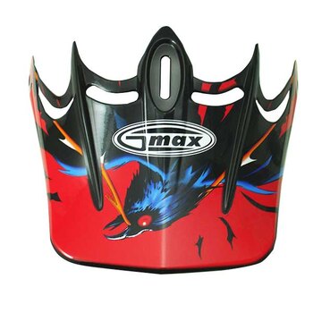 GMAX GM46 VISOR XS S Crâne Rouge