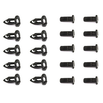 BRONCO RIVET DE GARDE-BOUE 10PCS (AT 04290)