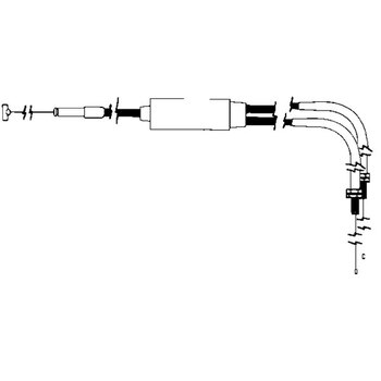 CÂBLE D'ACCÉLÉRATEUR SPX DOUBLE (05 139 60)