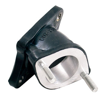 SOUPAPE DE CARBURANT MOGO PARTS 3/16, 90 DEGRÉS, 3/16 BARB X ÉCROU FILETÉ (M13) (04 0300)