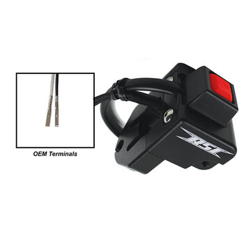 Guidon conique en aluminium RSI RACE BEND (TB R BLK)