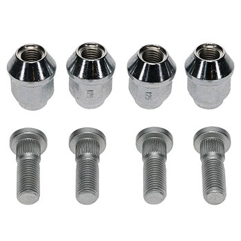 ALL BALLS WHEEL STUD & NUT KIT (85 1004)