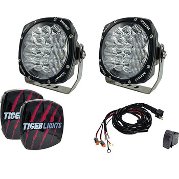 TIGER LIGHTS FAISCEAU DE FILS MOJAVE 4PIN 2LITE (TLMWH3)