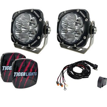 TIGER LIGHTS FAISCEAU DE FILS MOJAVE 4PIN 2LITE (TLMWH3)