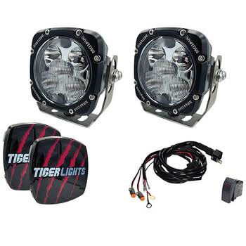 TIGER LIGHTS MOJAVE 2 LIGHT KIT & HARNESS (TLM2 KIT)