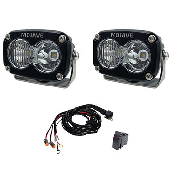 TIGER LIGHTS MOJAVE 3 FLUSH MOUNT LIGHT KIT & HARNESS (TLM3 FM KIT)