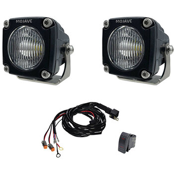 TIGER LIGHTS MOJAVE 3 FLUSH MOUNT LIGHT KIT & HARNESS (TLM3 FM KIT)