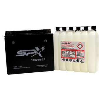 BATTERIE ET ​​ACIDE HAUTE PERFORMANCE SPX (CTX12 BS)