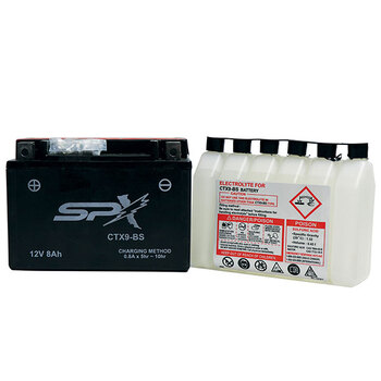 BATTERIE ET ​​ACIDE HAUTE PERFORMANCE SPX (CTX12A BS)